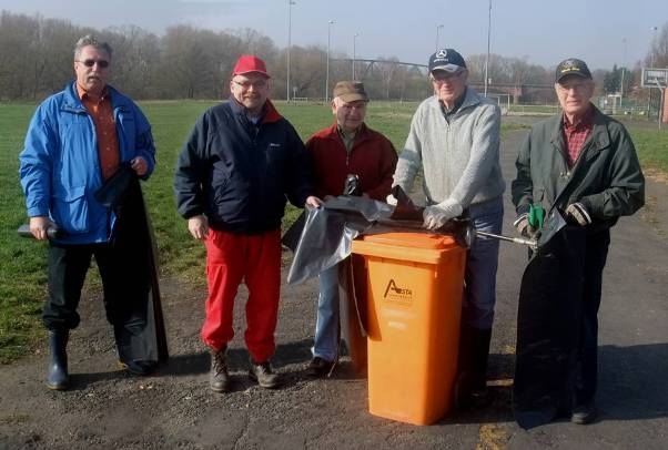 Wanderfreunde Schönbusch in Aktion